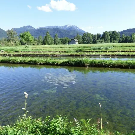 Alojamento de Acomodação e Pequeno-almoço Wieselmuehle Forellenhof Grünau im Almtal